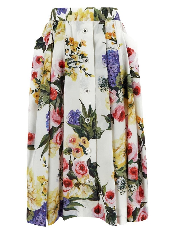Photo: Dolce & Gabbana Cotton Skirt