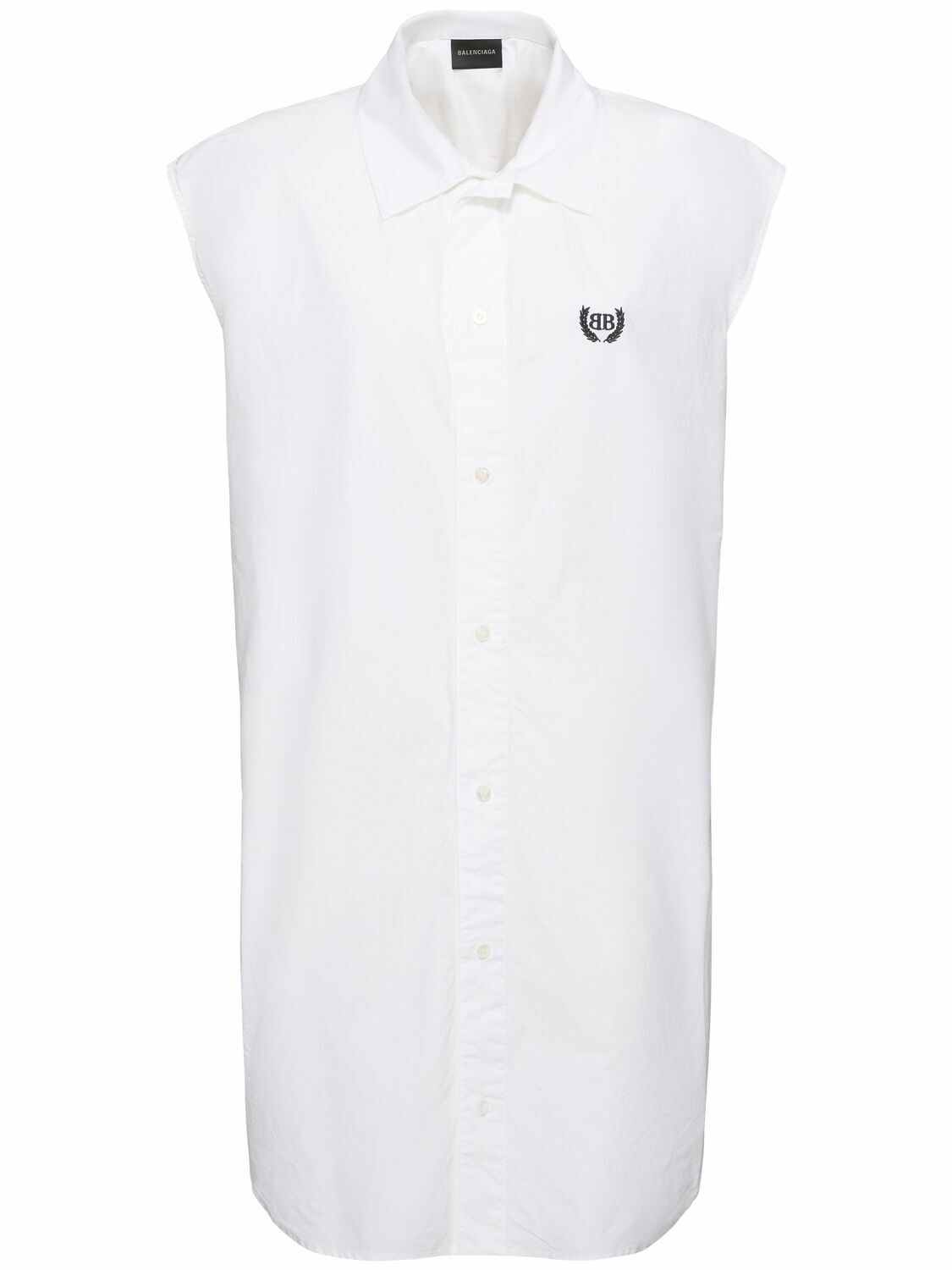 【送料&関税込】Balenciaga White Stretch Wool Blend Tank Top Balenciaga Ribbed Tank Top in White | FWRD