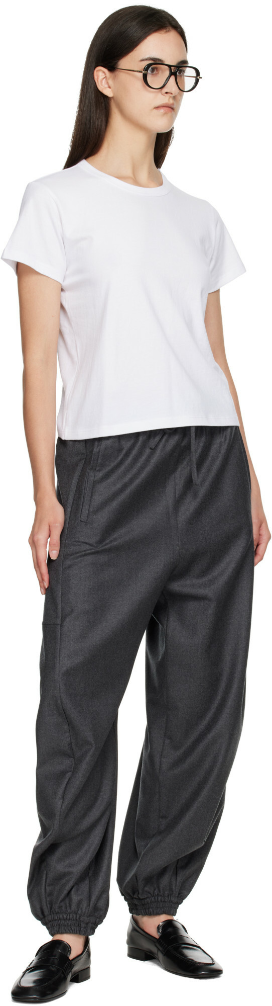 LESET White 'The Margo' T-shirt