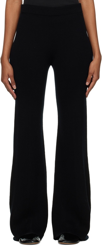 Photo: LOW CLASSIC Black Flared Lounge Pants