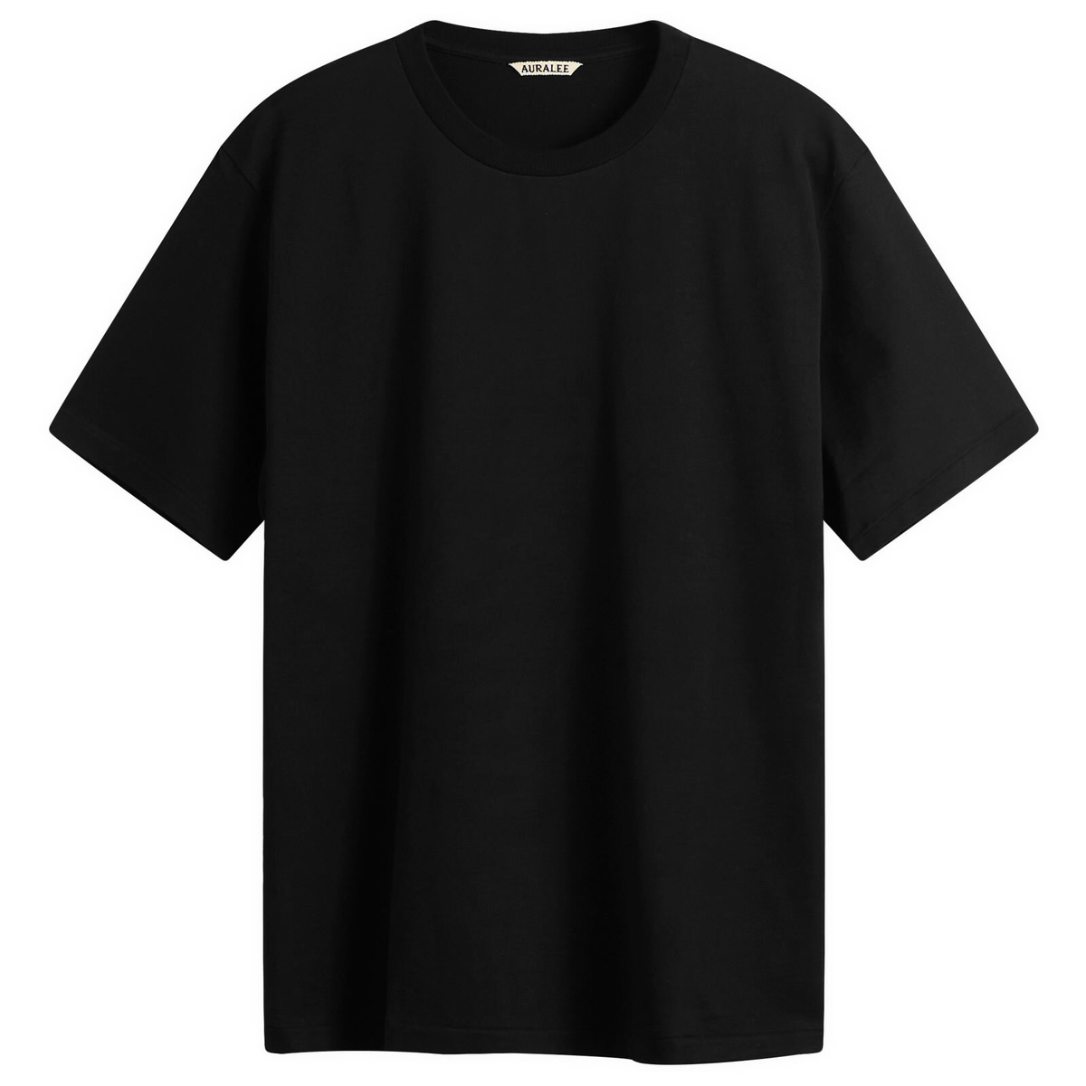 トップス AURALEE STAND-UP TEE shirts AURALEE White Stand-Up T-Shirt Auralee