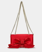 Steve Madden Bsaucer Bag in Red Satin