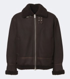 Arma Sano shearling-lined leather jacket