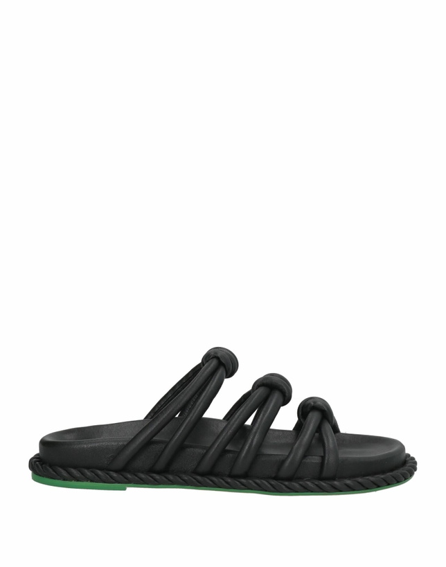 Photo: Farm Rio Black Tie Flat Sandal Womens Sandals in Black