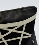 Rick Owens - Pentabrief leather pouch