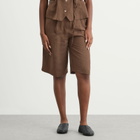 Faithfull The Brand Women's Astrid Long Shorts in Forest