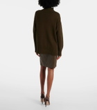 Tom Ford Waffle-knit cashmere and cotton sweater