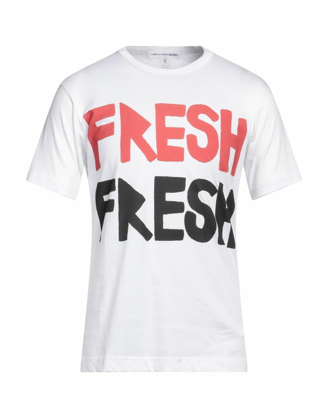 Photo: Comme Des Garçons Shirt Mens T-shirt in White