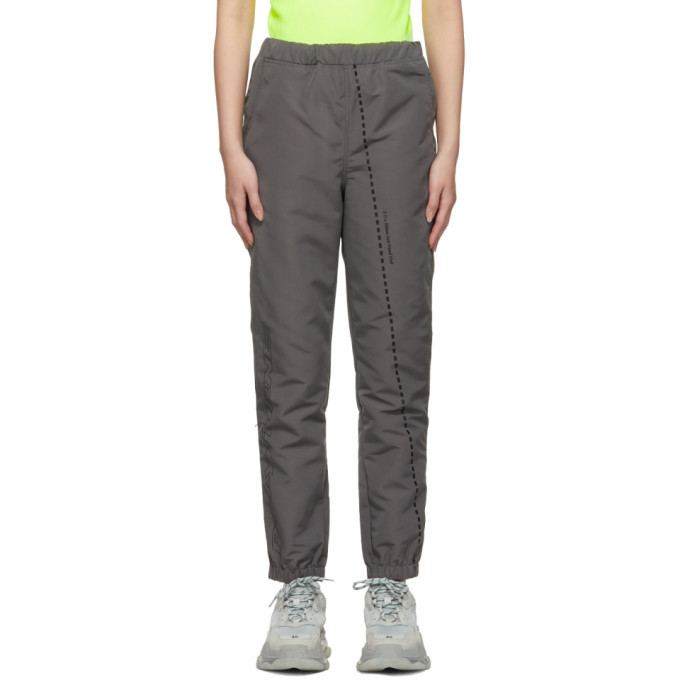 Polythene* Optics Grey Poplin Lounge Pants