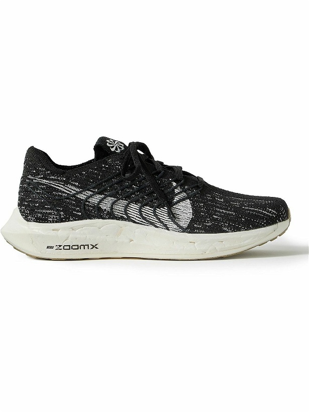 Photo: Nike Running - Pegasus Turbo Next Nature Flyknit Sneakers - Black