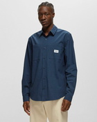 Parlez Raton Shirt Blue - Mens - Longsleeves