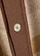 Sandbanks Gradient Pattern Knit Cotton Shirt Beige