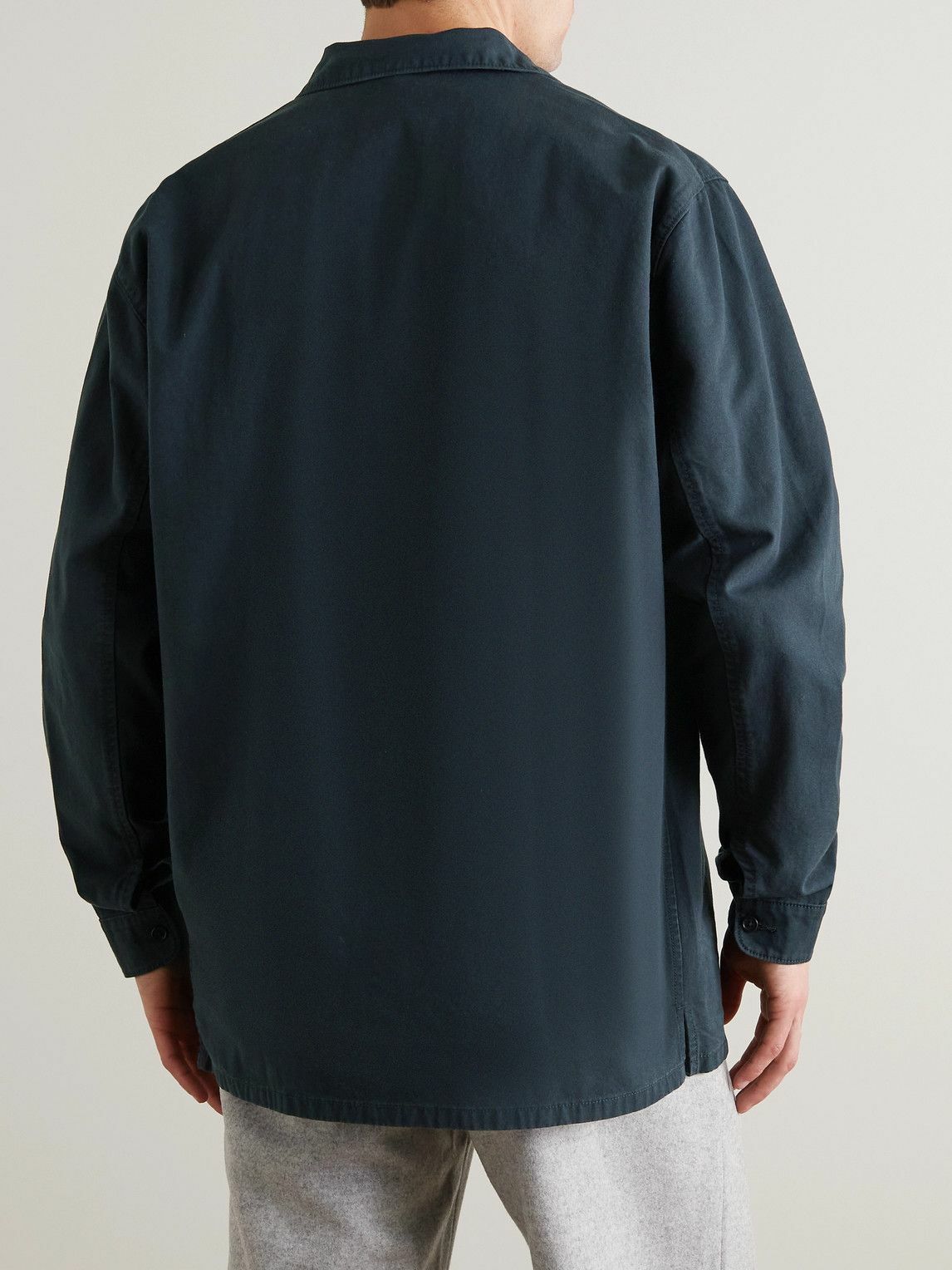 Ninety Percent - Organic Cotton Shirt - Blue