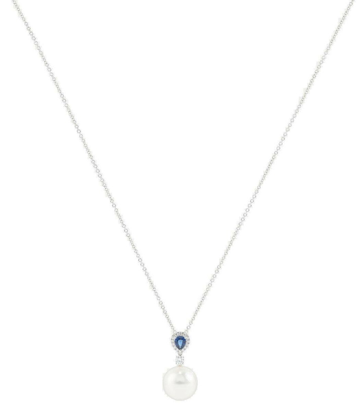 Photo: Bucherer Fine Jewellery Romance 18kt white gold necklace with sapphires and gemstones