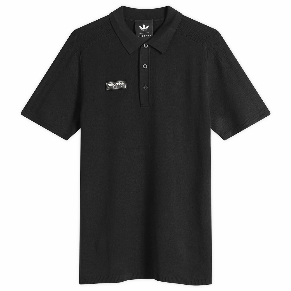Adidas Men's Spezial Bispham Polo in Black