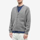 Kenzo Paris Men's Kenzo Target Cardigan in Pearl Grey