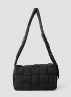 Paper Cassette Crossbody Bag in Black