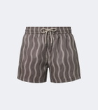 Frescobol Carioca Rio printed swim trunks