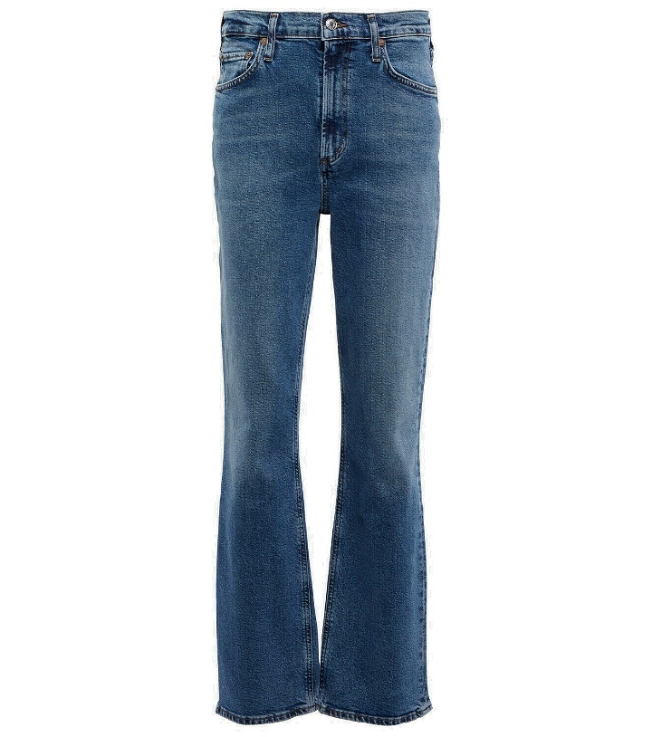 Photo: Agolde - High-rise bootcut jeans