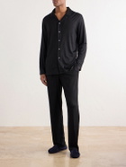 Derek Rose - Basel 1 Stretch-Modal Jersey Pyjama Set - Black