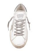 Golden Goose Sneakers Super Star In Pelle Colore Bianco/gray