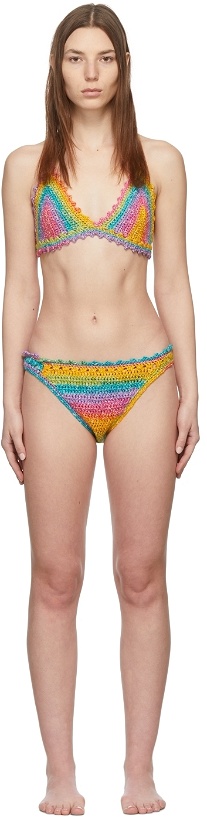 Photo: Anna Sui Multicolor Ombre Bikini