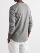 Orlebar Brown - OB-T Cotton and Cashmere-Blend T-Shirt - Gray