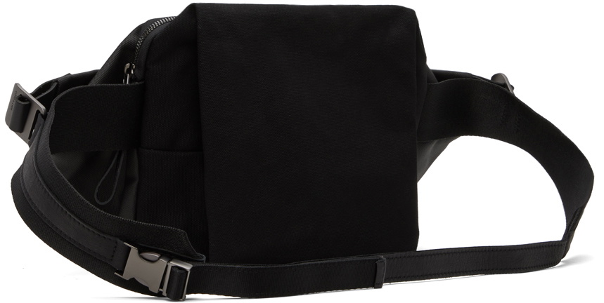 Côte&Ciel Black Isarau Coated Canvas Bag