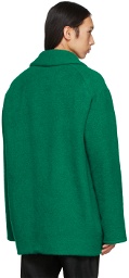 OVERCOAT Green Cardigan Overcoat