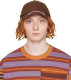 Jacquemus Brown Le Raphia 'La Casquette Desenho' Cap