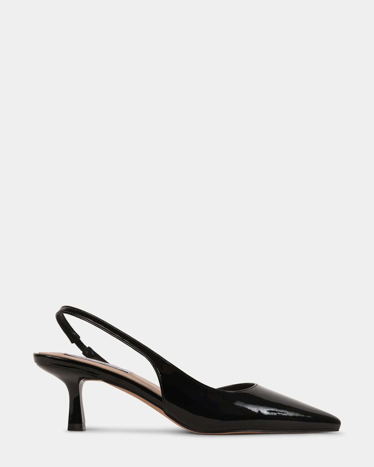 Steve Madden Devour Heels in Black Patent