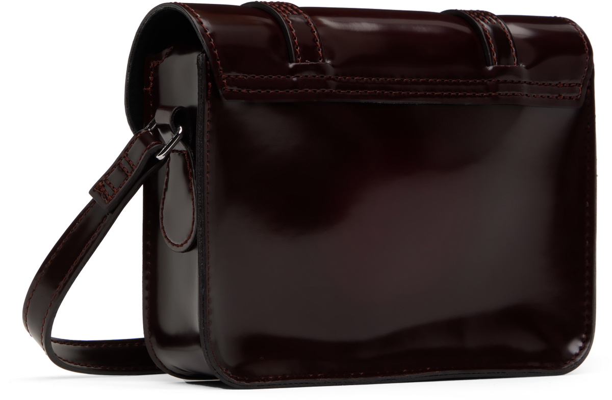 Dr. Martens Burgundy 7 Inch Vegan Crossbody Bag