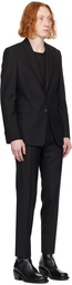 Dries Van Noten Black Slim Fit Suit