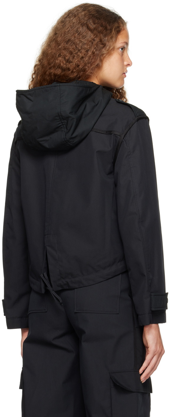 Moschino Black Paneled Jacket