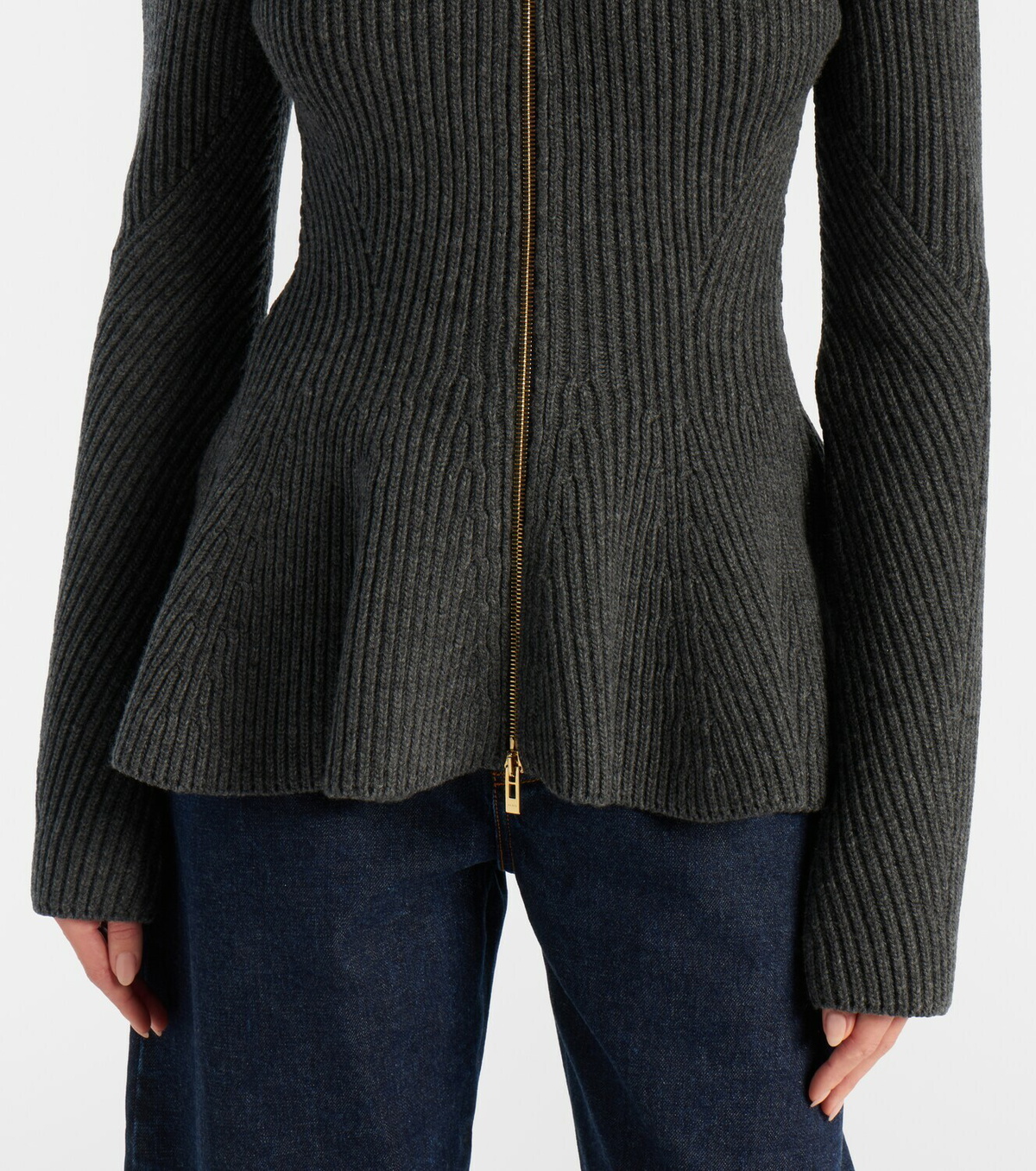 Alaïa Wool and cashmere cardigan