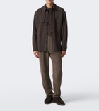 Giorgio Armani Wool and silk-blend shirt