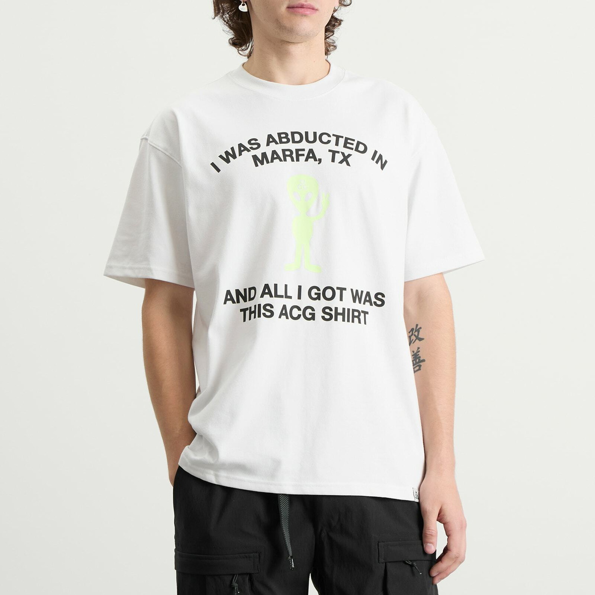 Nike Men's ACG Alien T-Shirt in Summit White