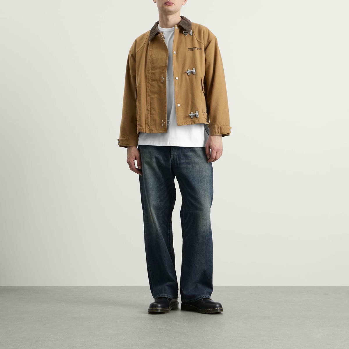 Neighborhood Men's Sheltech Pocket T-Shirt in White