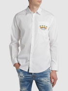 DSQUARED2 - Printed Cotton Poplin Shirt