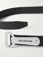Balenciaga - Bottle Opener 3cm Embellished Leather Belt