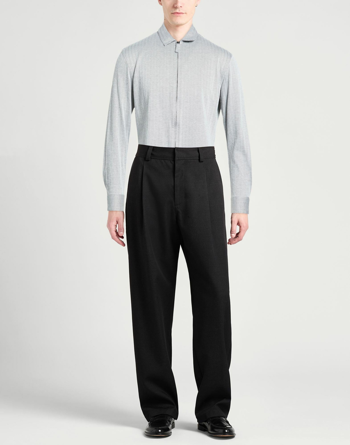 Giorgio Armani Mens Shirt in Grey