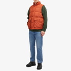 FrizmWORKS Men's Karokoram Down Vest in Orange