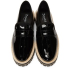Repetto Black Gaylor Lug Sole Loafers