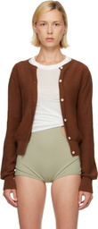 Baserange Brown Tier Cardigan