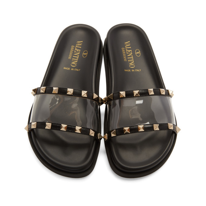 Valentino shop pvc slides