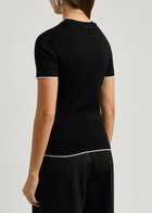 Jacquemus Le T-Shirt Tricot Cotton T-shirt Black