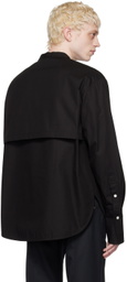 K.NGSLEY SSENSE Exclusive Black Murray Shirt