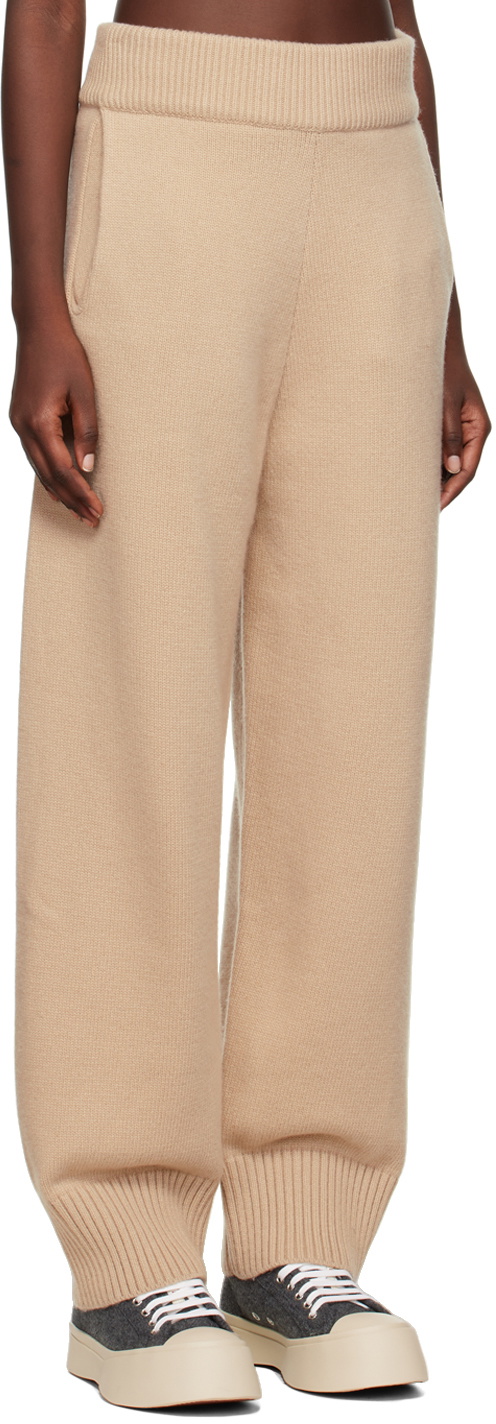 Trunk Project Beige Wide-Leg Lounge Pants