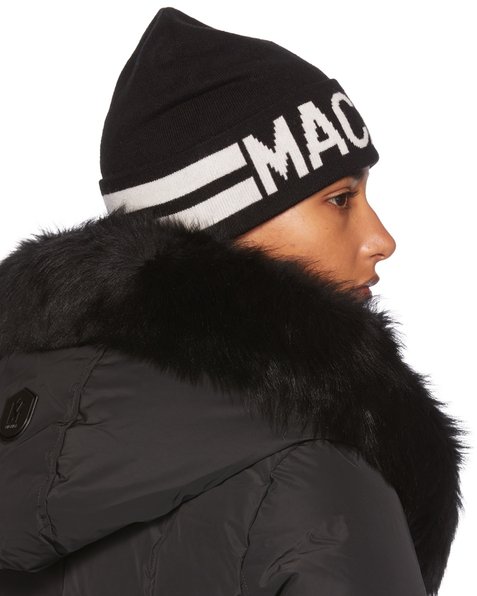Mackage Black Kiko Beanie