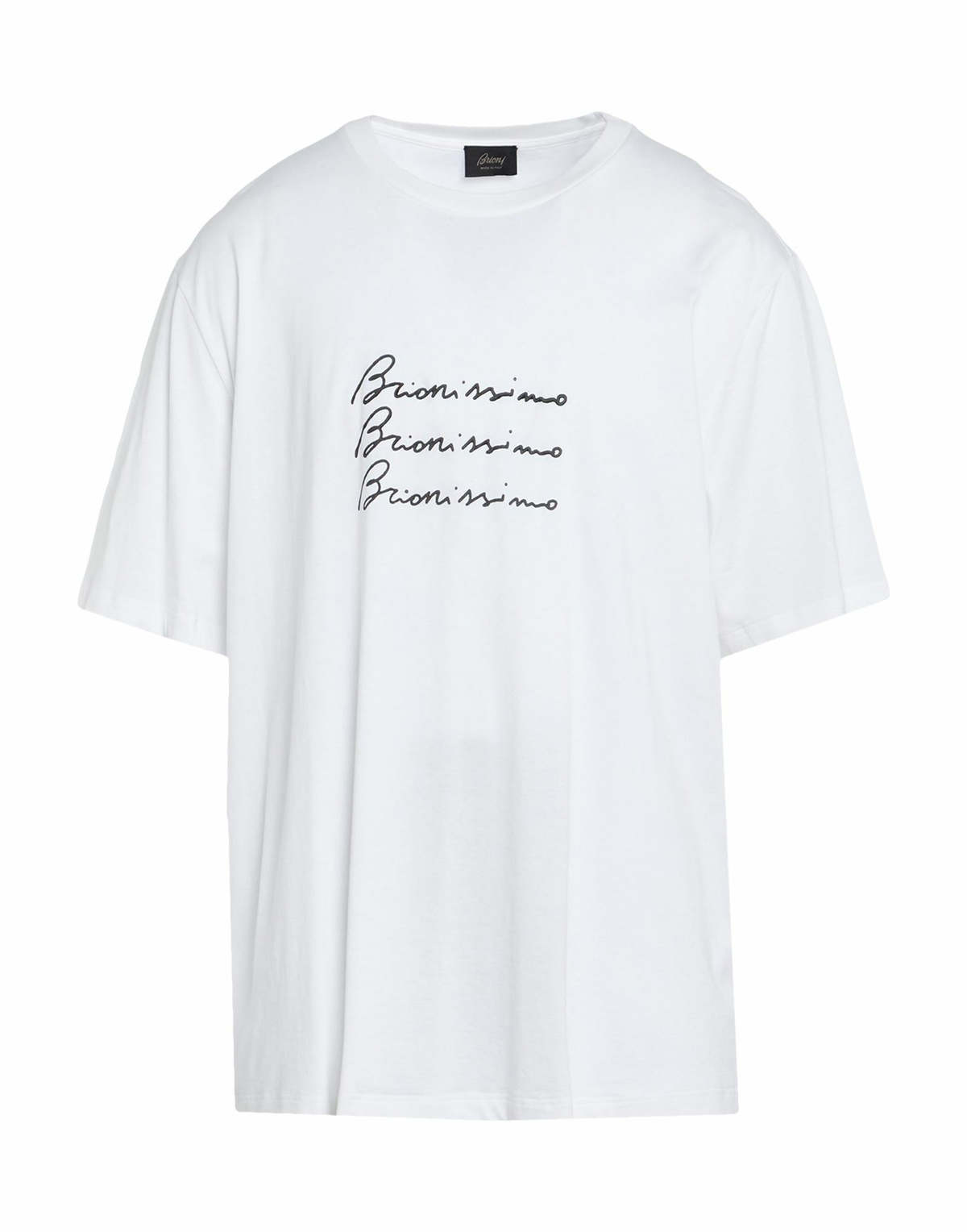 Brioni Mens T-shirt in White
